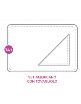 Set americano TA-0104 - Collezione OLANDA