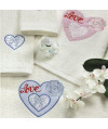 Set asciugamani LOVE